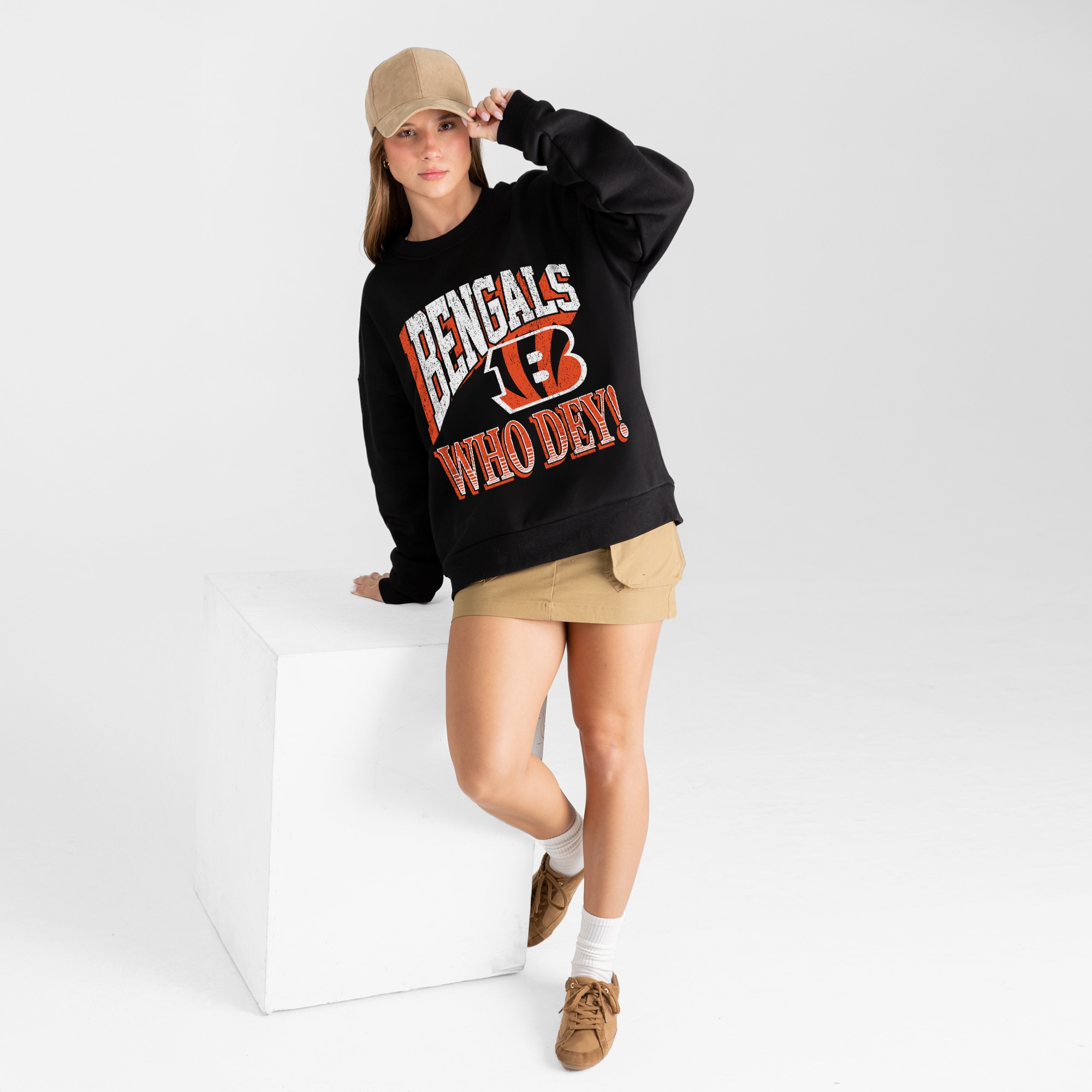 Women's Gameday Couture Black Cincinnati Bengals Victory Prime
